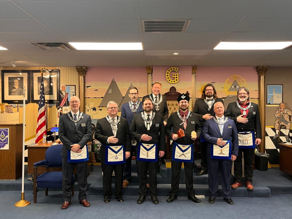 Broad Ripple Lodge #643 - 2026 Officers Line